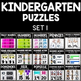Kindergarten Math Puzzles Set 1