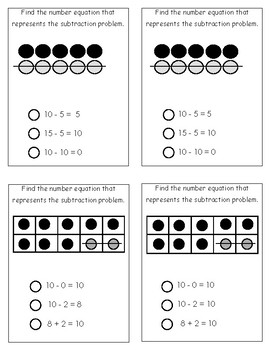 Kindergarten Math Review & Test Prep; Multiple Choice Journal Prompts