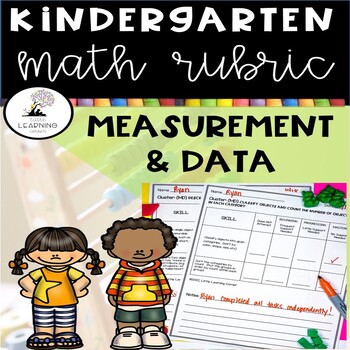 Preview of Kindergarten Math Rubric MEASUREMENT AND DATA | Assessments