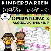 Kindergarten Math Rubrics OPERATIONS AND ALGEBRAIC THINKING