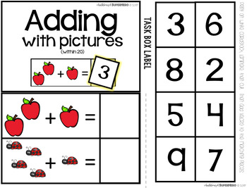 Math Task Boxes