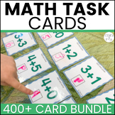Kindergarten Math Task Cards Bundle