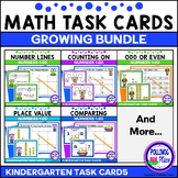 Kindergarten Math Task Cards Bundle - Solve the Room