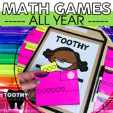 Kindergarten Math Toothy® Task Cards | Kindergarten Math C