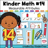 Kindergarten Math Topic #14 Identify and Compare Measurabl