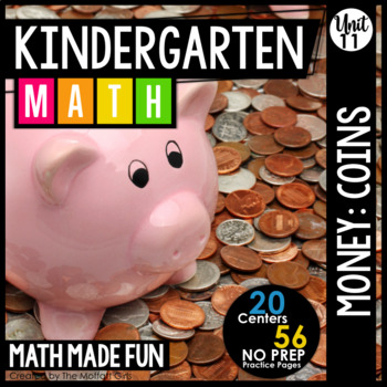 Preview of Kindergarten Math: Unit 11 Money