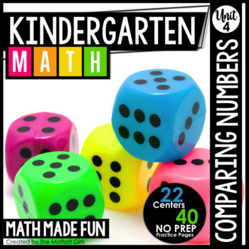 Preview of Kindergarten Math: Unit 4 Comparing Numbers