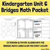 Kindergarten Math Worksheets - Unit 6