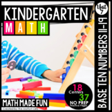 Kindergarten Math: Unit 7 Place Value (Numbers 11-19)