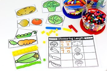 Kindergarten Math: Unit 8 Measurement and Data by The Moffatt Girls