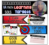 Kindergarten Math VA SOL Learning Target Pack