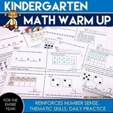 Kindergarten Math Warm Up: (Entire Year Bundle)
