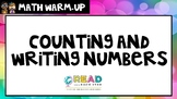 Kindergarten Math Warm-Ups: Counting and Writing Numbers