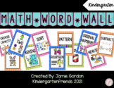 Kindergarten Common Core Math Word Wall