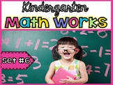 Kindergarten Math Works: Set #6 (Printable & Interactive PDF)6