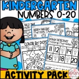 Kindergarten Math Worksheets | Numbers 0-20