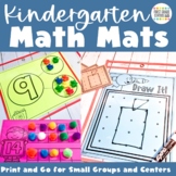 Kindergarten Math Worksheets | Write and Wipe Math Mats
