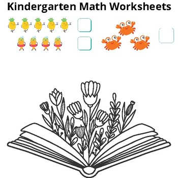Preview of Kindergarten Math Worksheets for Counting and Writing Numbers 1-5