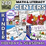 Kindergarten Math & Literacy Centers Activities | Printabl