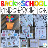 Kindergarten Math and Literacy Printables Back to School A