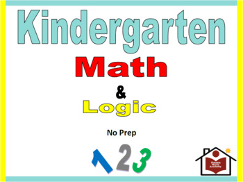 Preview of Kindergarten Math and Logic Curriculum - No Prep