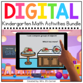 Kindergarten Mathematics Standards Aligned Digital Bundle