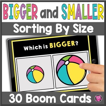 Preview of Big and Small Sorting Digital Size Comparison Bigger & Smaller
