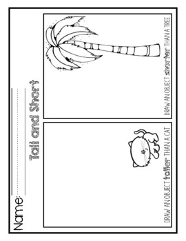 Kindergarten Measurement: Height, Length, Weight, Capacity | TpT