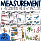 Kindergarten Measurement Unit for Height, Length, Weight, 