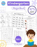 Kindergarten Mega Book Printable Worksheets