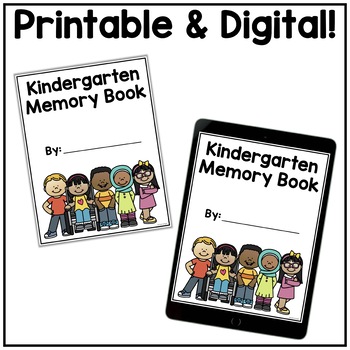 Kindergarten Memory Book by Katie Roltgen | Teachers Pay Teachers