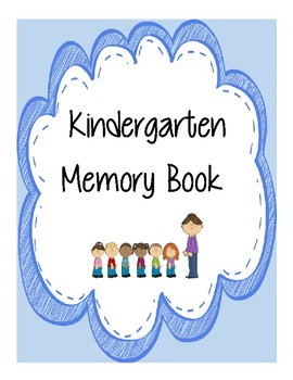 Preview of Kindergarten Memory Book