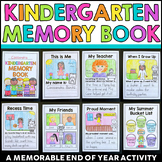 Kindergarten Memory Book - End of Year Activity