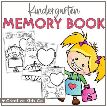 Kindergarten Memory Book - In French & In English by Creative Kids Co