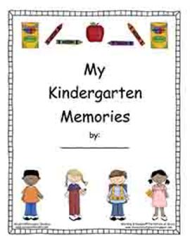 Preview of Kindergarten Memory Book and Kindergarten Diploma (Diplomas)