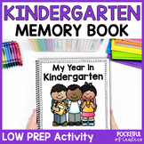 End of Year Kindergarten Memory Book and Year Long Portfolio