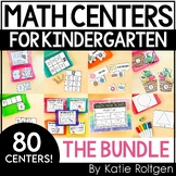 Math Task Boxes for Kindergarten Bundle