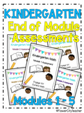 Kindergarten Module 1 - 5 Assessments