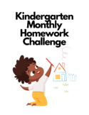 Kindergarten Monthly Homework Challenge
