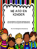 Kindergarten Monthly Informal Assessment - Spanish Version