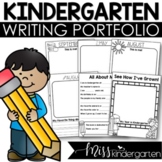 Kindergarten Monthly Writing Portfolio Year Long Memories