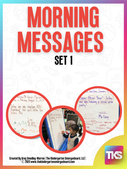 Preview of Morning Messages: Set 1