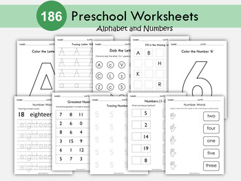 alphabet worksheets fill in the missing letter teaching resources tpt