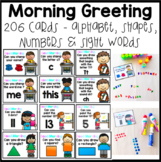 Kindergarten Morning Work, A Greeting / Meeting Activity