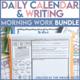 Kindergarten Morning Work Calendar and Writing Practice