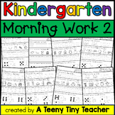 Kindergarten Morning Work Part 2