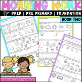 Kindergarten Morning Work - Daily Literacy and Numeracy Re