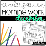 Kindergarten Morning Work - December
