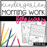 Kindergarten Morning Work - February