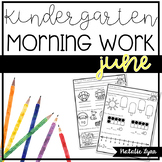 Kindergarten Morning Work - June
